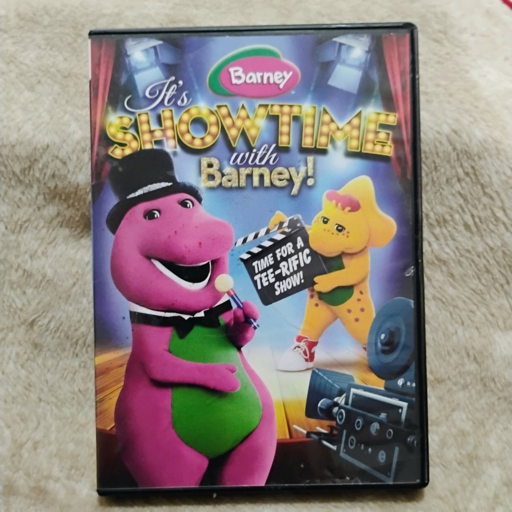 Barney It's Showtime with Barney DVD Kids Musical Singalong Purple Dinosaur